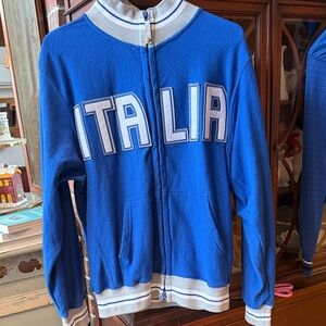 Blue Italia Soccer Zip-Up Jacket unisex XL